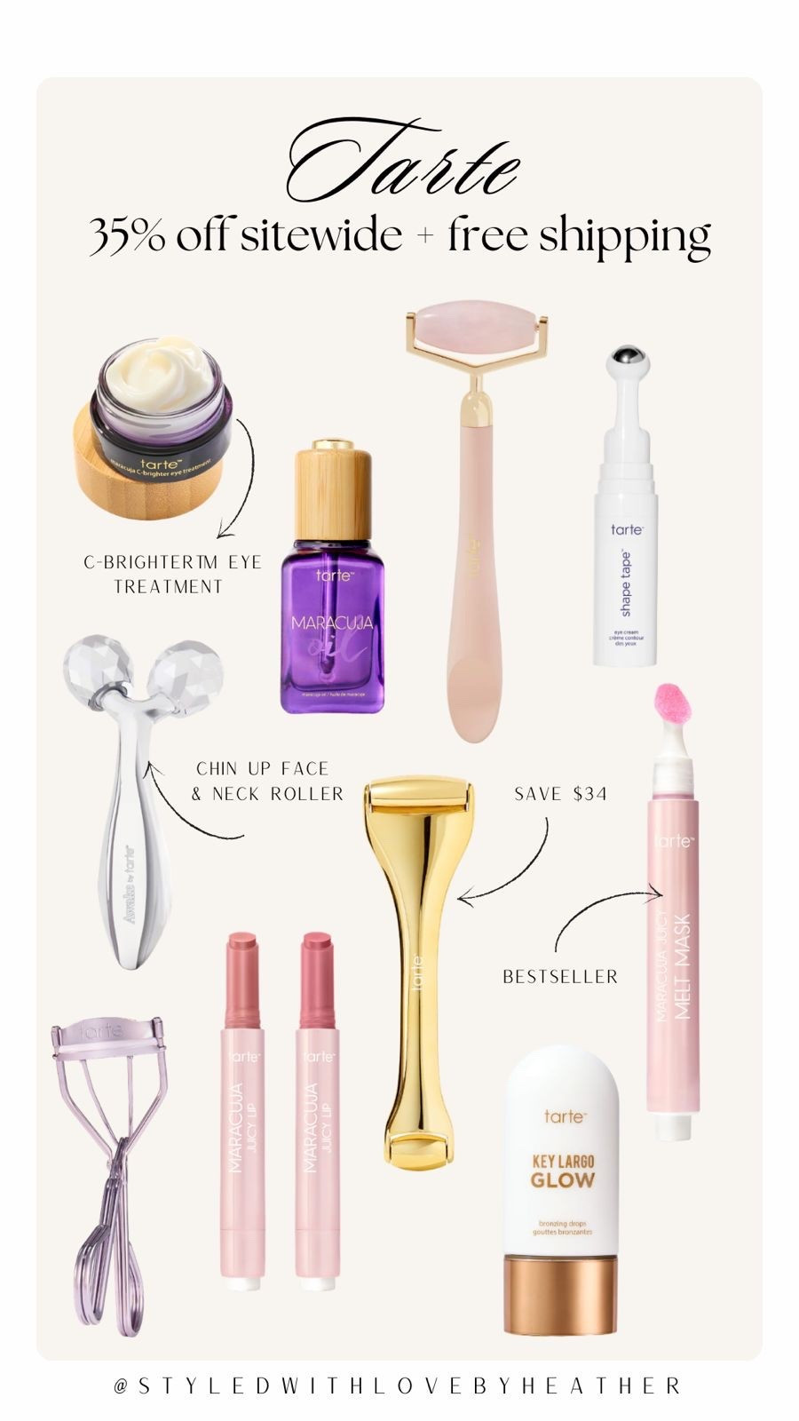 LTK Spring Sale
@Tarte 
35% off sitewide + free shipping with code FAM35

#LTKSpringSale #LTKSaleAlert