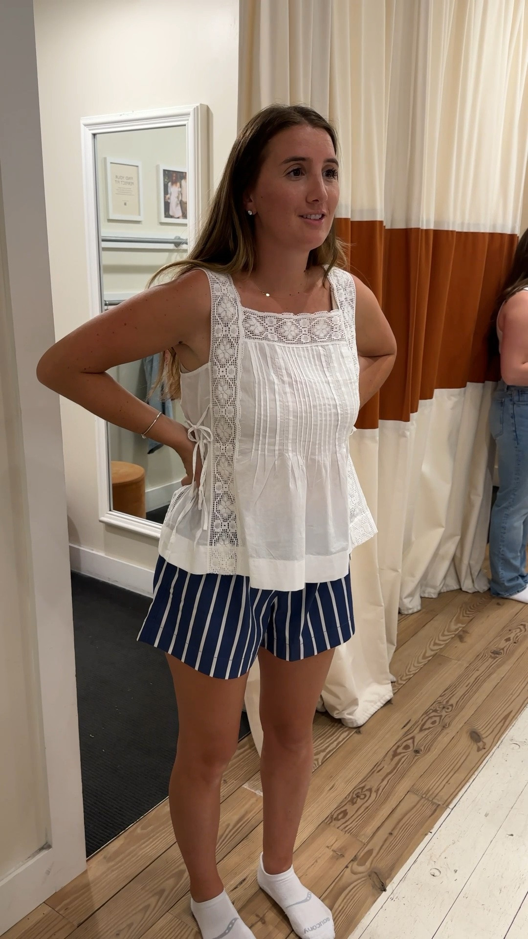 Madewell Americana outfits for summer! I am wearing a size large in the shorts (my TTS right now), and a size medium in the top (I sized down so it didn’t look overly large).

Packing these for our Italy trip!

#LTKTall #LTKootd #LTKvlog