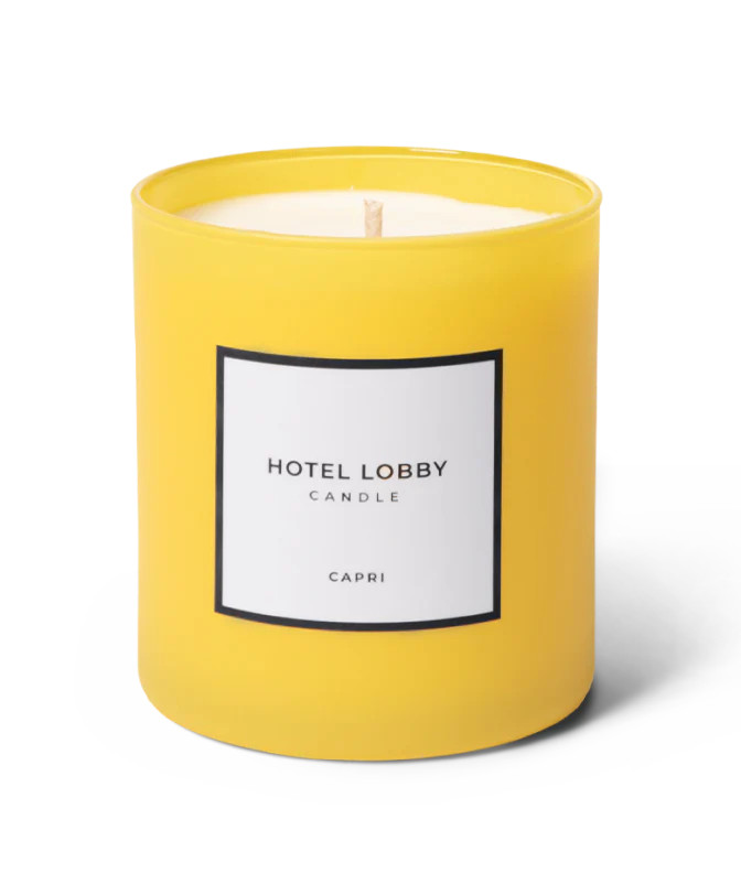 Capri Candle | Hotel Lobby Candle