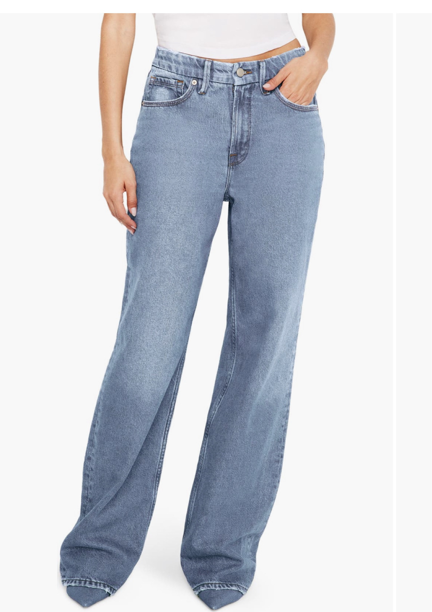 Good American 90s jeans
Denim
Pants 
On sale !

#LTKGiftGuide #LTKSeasonal #LTKFindsUnder100