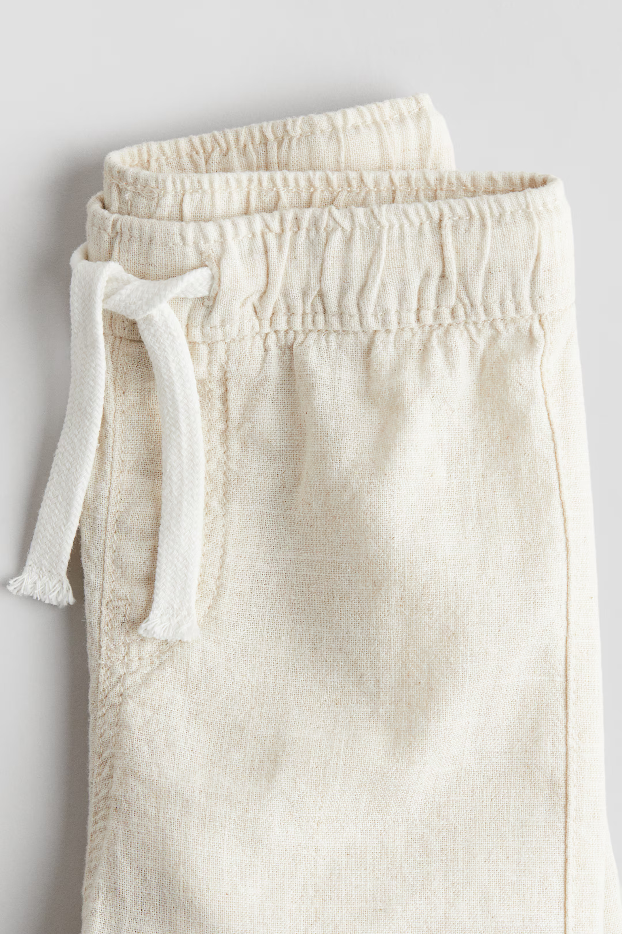 Linen-Blend Joggers | H&M (US + CA)