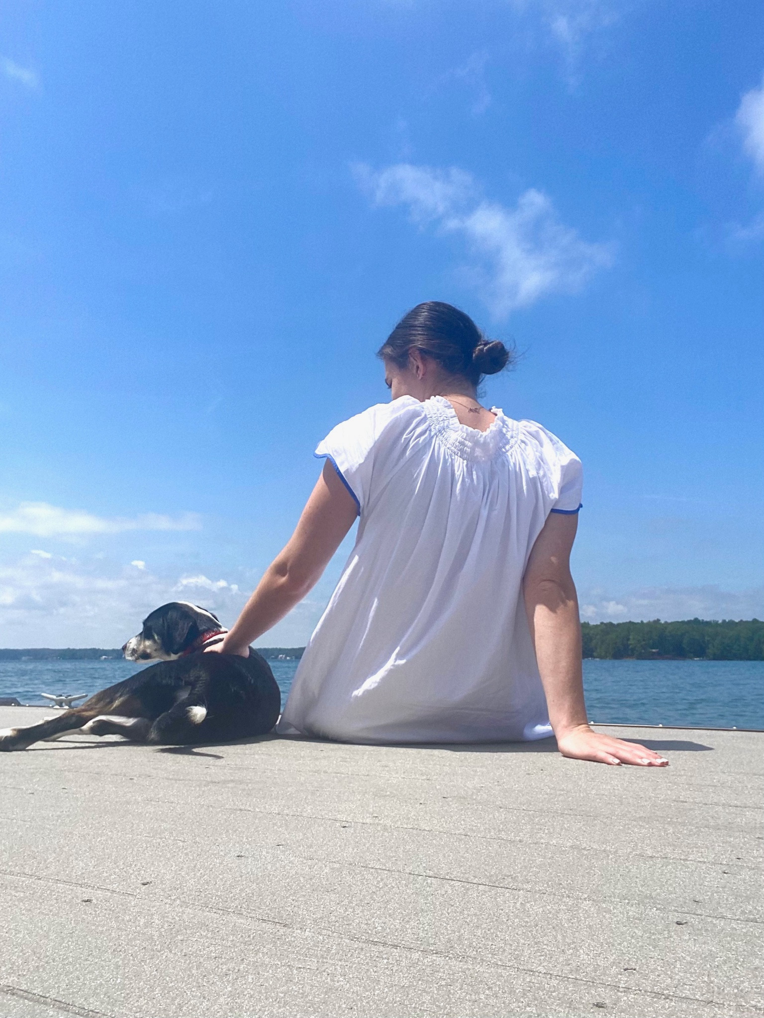 Not only does the patio dress make a precious pair of pajamas, but it also is an adorable coverup! If you’re shorter (I’m 5’7”) I could also see it being perfect for errands out in publix since it’s fully lined! I think I need the midi length for that but after last summer this style quickly became one of my most work LAKE pieces! Don’t miss their annual sale happening now. I size up to a medium in all styles!

#LTKunder100 #LTKunder50 #LTKSale