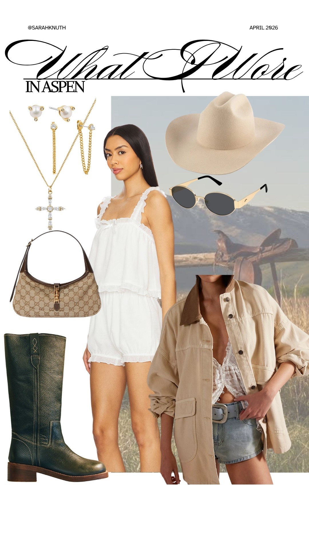 Neutral outfit, chore jacket, free people, boots, cowboy hat, western outfit, revolve, matching set

#LTKTravel #LTKgrwm #LTKootd