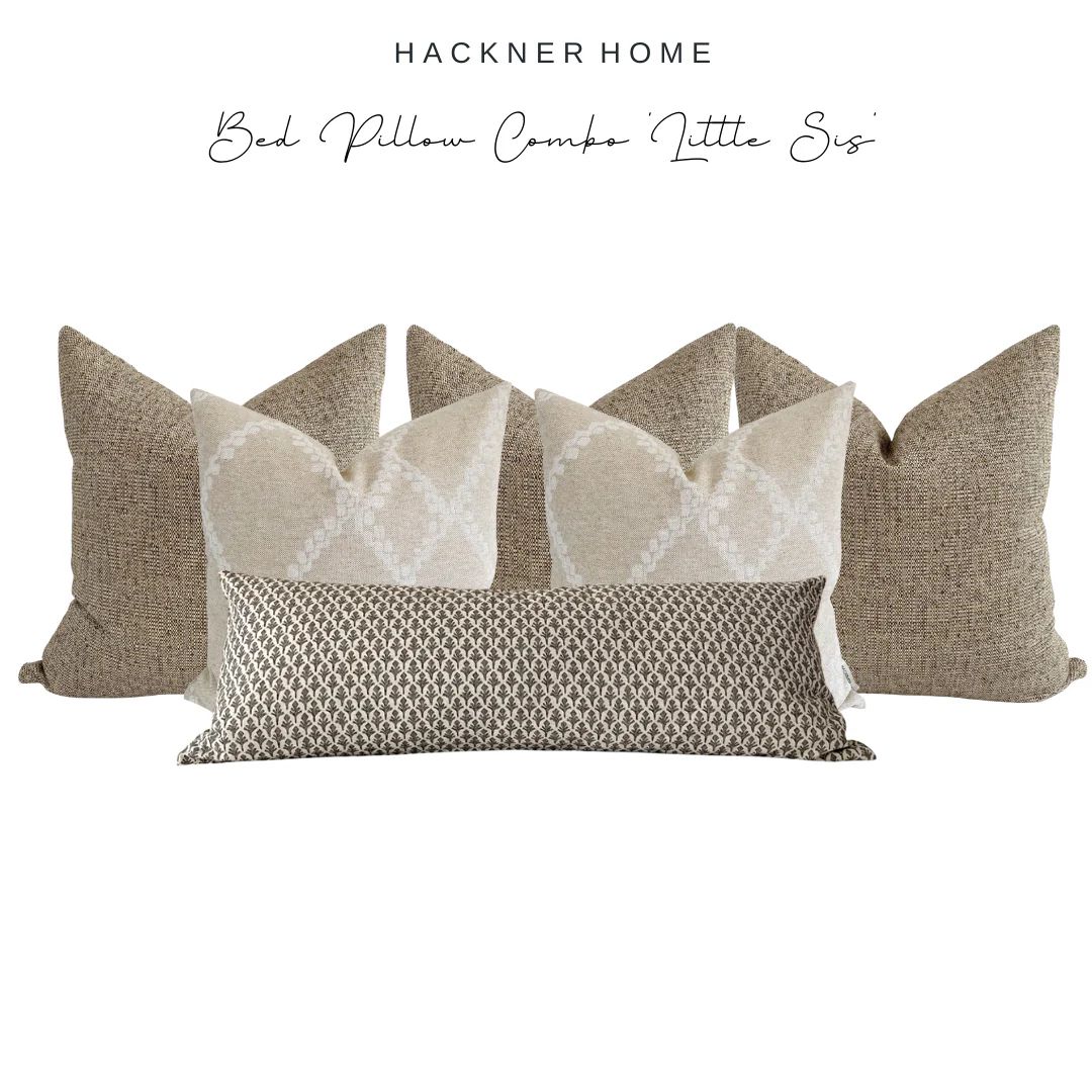 Little Sis Bed Pillow Combo | Hackner Home (US)