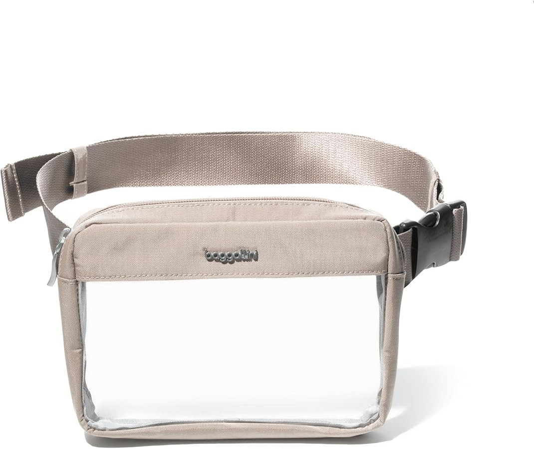 Baggallini Women's Clear Stadium Belt Bag Fanny Pack | Amazon (US)