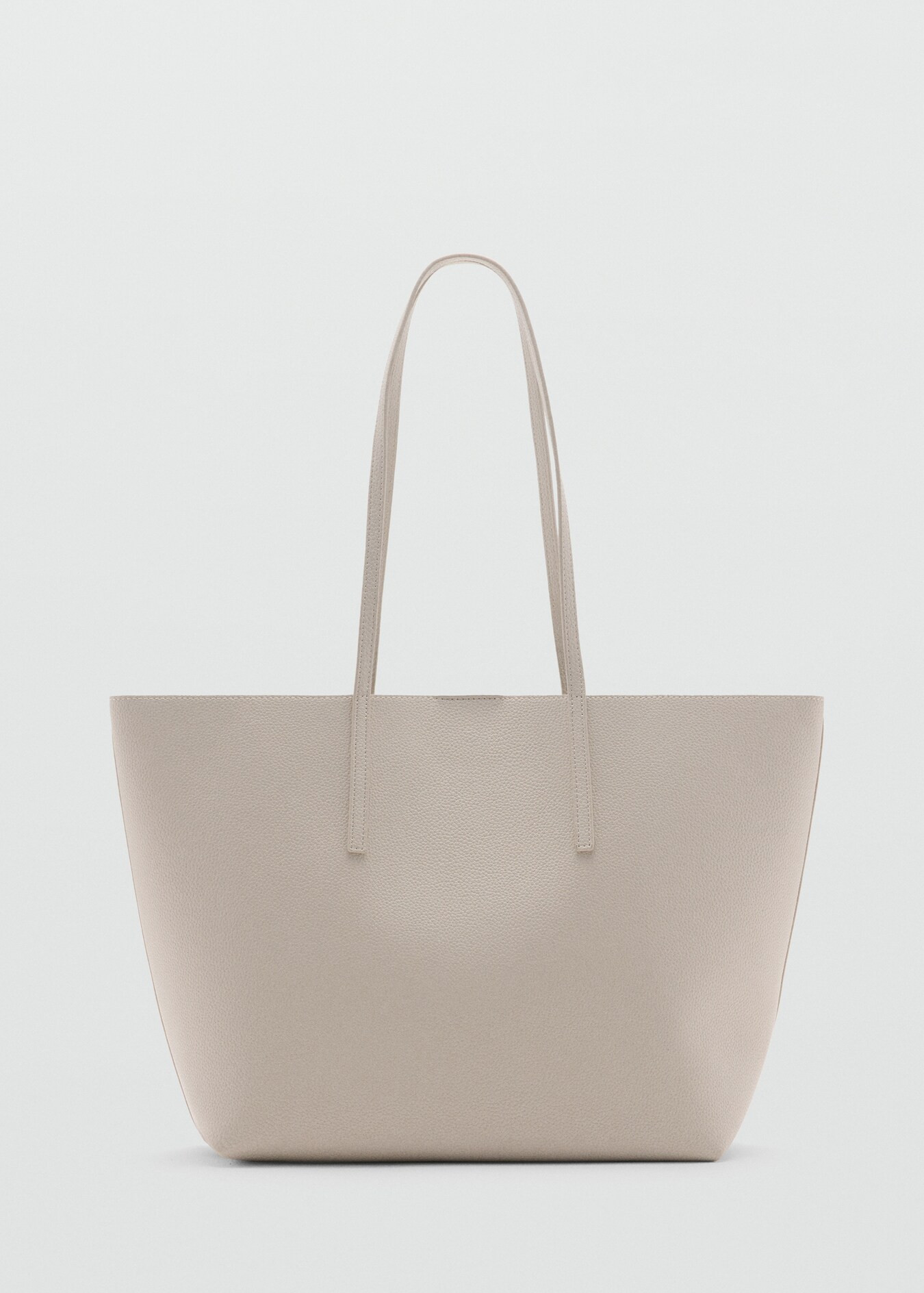 Pebbled effect shopper bag | Mango (US/MX/AU)