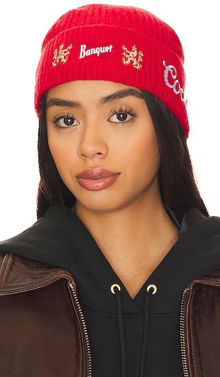 Coors Heritage Cashmere Beanie in Red | Revolve Clothing (Global)