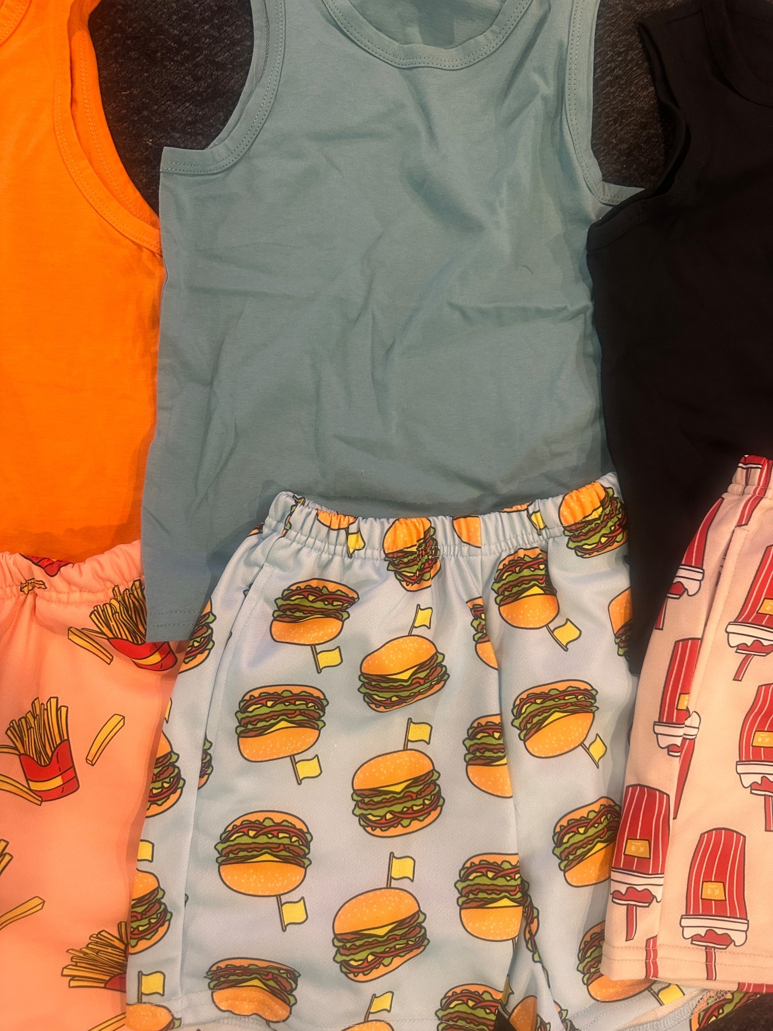 Hamburger shorts! Don’t forget to grab a pack of tanks that are versatile mix and match! 

#LTKSeasonal #LTKSpringSale #LTKKids