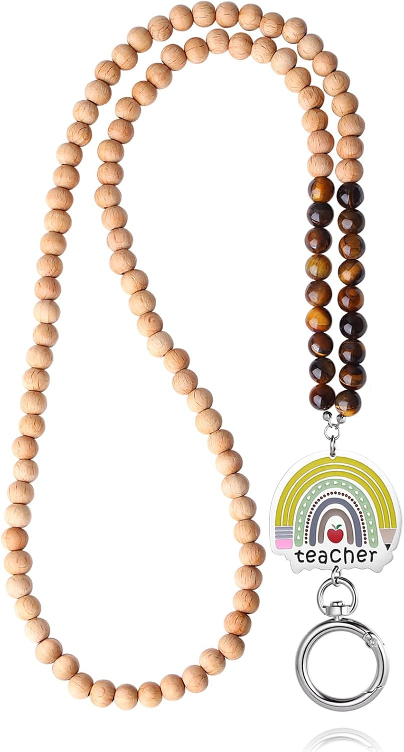 USANGERS Teacher Lanyard - Teacher Appreciation Gifts Women Teacher Lanyards for ID Badges Keys C... | Amazon (US)