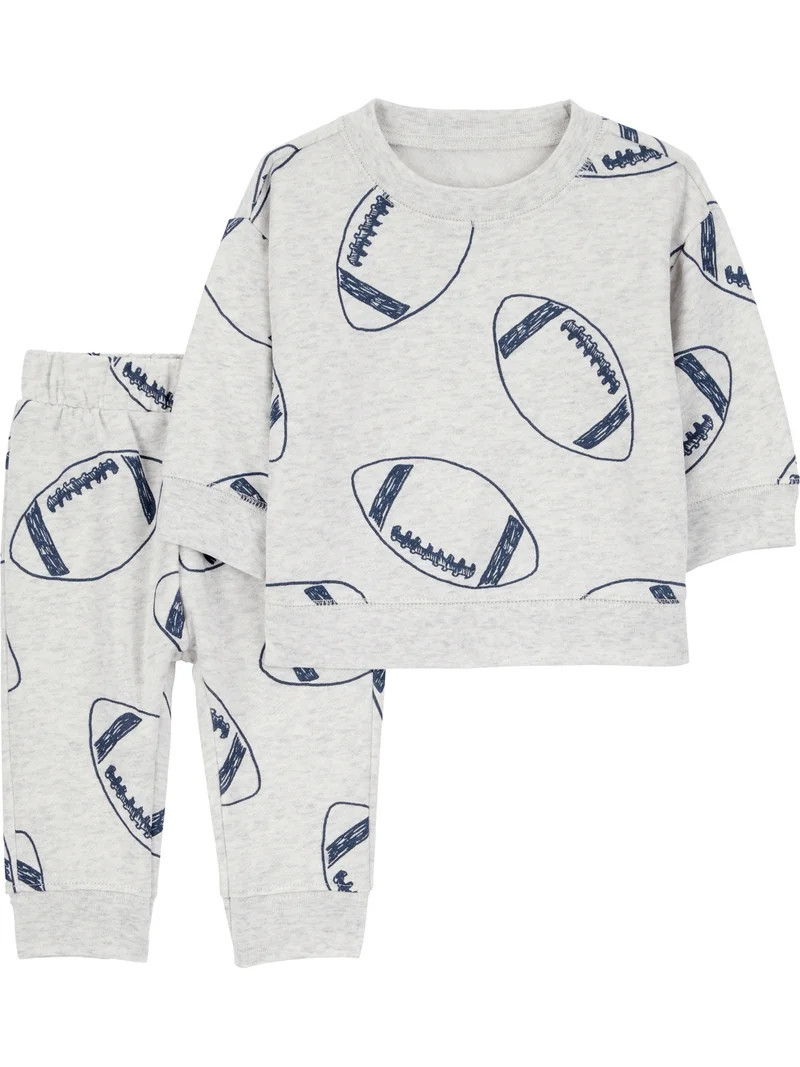 Carter's Child of Mine Baby Boy Outfit Set, 2-Piece, Sizes 0/3-24 Months | Walmart (US)