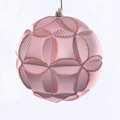 Vickerman Matte Clover Ball Ornament | Target