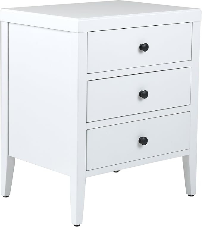 EAST at MAIN Webb Acacia Wood Rectangle Accent Table, White, (15" L x 19" W x 23" H) | Amazon (US)