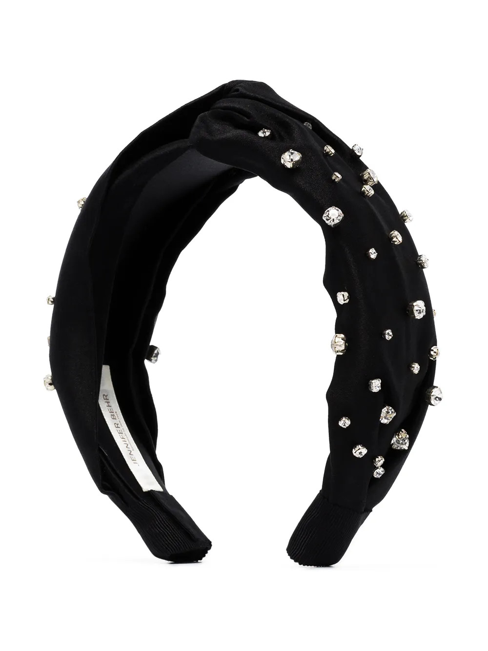 Lilian crystal-embellished knot headband | Farfetch (US)