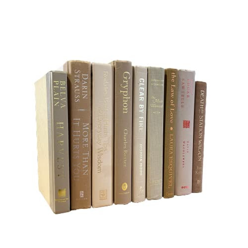 Real Books by Color for Office or Home Decor - Interior Design Wedding Display Photo Prop Staging... | Amazon (US)