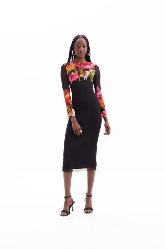 M. Christian Lacroix floral tulle dress | Desigual USA,CA