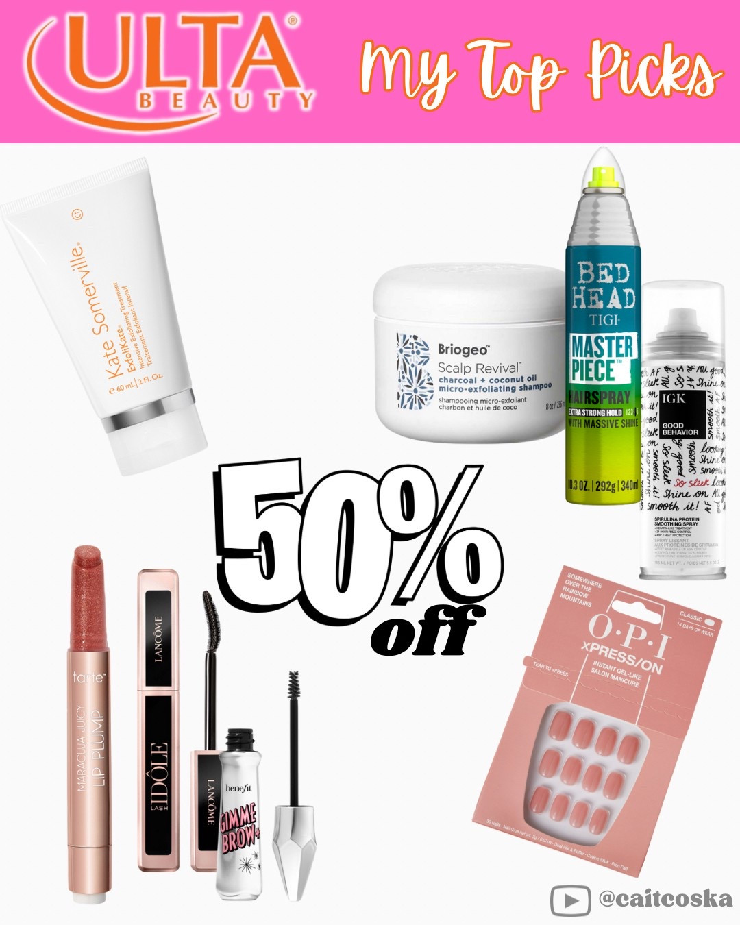 Ulta’s 21 Days of Beauty Bonus Day: 50% Off Recommendations

It’s Bonus Day during Ulta’s 21 Days of Beauty and I’ve rounded up the can’t-miss 50% off deals you’ll want to grab before they’re gone!

From skincare must-haves to cult-fave makeup and hair products, these are my top beauty picks for today’s limited-time sale.
	
Don’t miss your chance to refresh your routine with these beauty MVPs.

Everything’s linked in my LTK, shop now before the best ones disappear! 

#LTKBeauty #LTKSaleAlert #LTKFindsUnder50