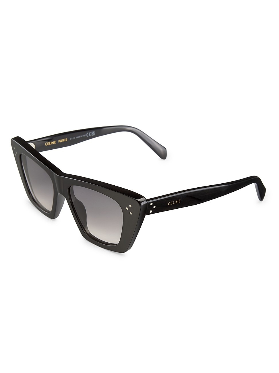 Women's 51MM Cat-Eye Sunglasses - Black | Saks Fifth Avenue