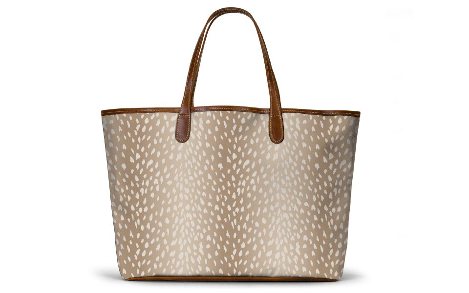 St. Anne Tote - Leather Patch | Barrington Gifts