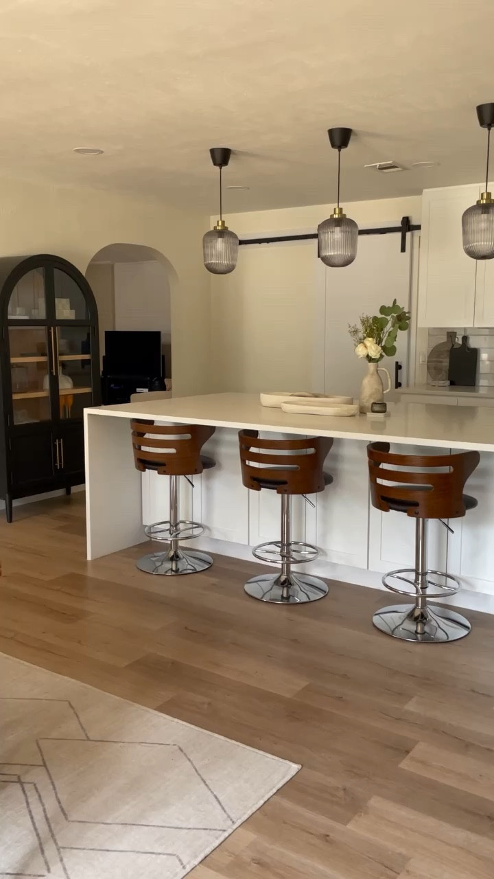 Welcome home beauties! I have been SO picky shopping for barstools. But we love a swivel feature so these @designwithinreach barstools were the perfect match for our space 🤌🏼 the quality is just incredible. The DWR Fall Semiannual Sale is actually happening now until 9/20 with 20% off 🤩 #designwithinreach #designwithinreachpartner 

#LTKSale #LTKhome #LTKsalealert