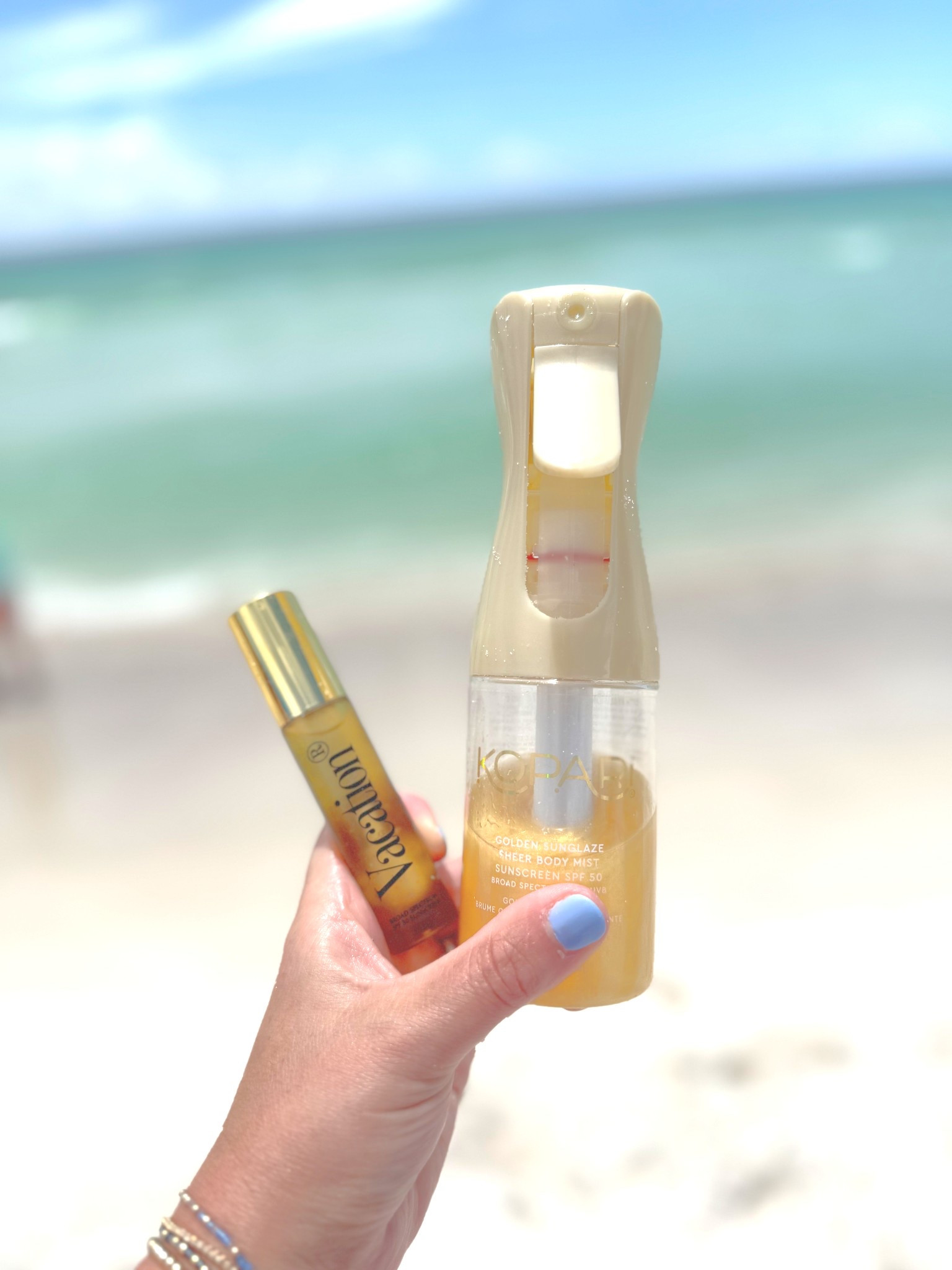 Loving these 2 beauty sun products at the beach this year! This sunscreen smells so good !! 

#LTKBeauty #LTKSeasonal #LTKSummerEdit