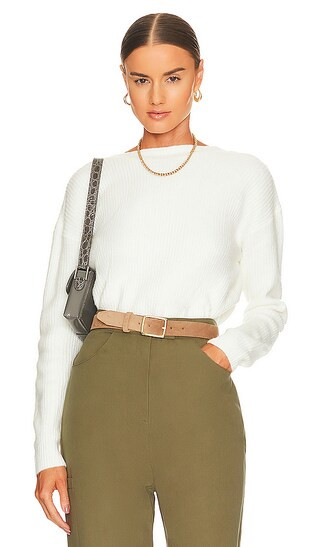 The Cross Back Knit in Ivory | Revolve Clothing (Global)