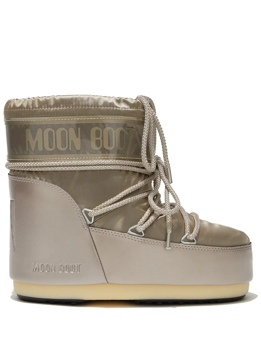 Moon Boot Chunky lace-up Boots | Neutrals | FARFETCH | Farfetch Global