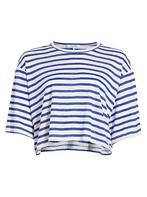 Boxy Cropped T-Shirt | Saks Fifth Avenue