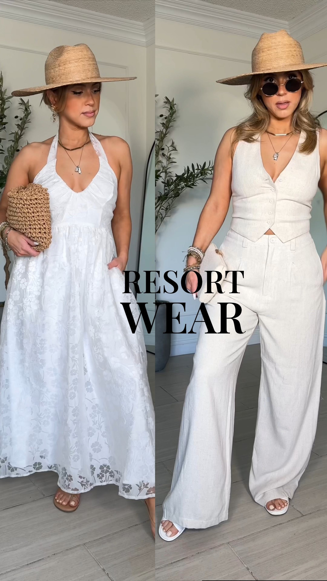 Gorgeous looks for vacation resort wear! 

XS in vest 
S in pants + dress
#LTKfindsunder100 

Follow my LTK @ImLola on the @shop.LTK app to view this post and get my exclusive app-only content!

#liketkit #LTKU #LTKSeasonal
@shop.ltk
https://liketk.it/4vpbn

#LTKFindsUnder100 #LTKgrwm #LTKTravel