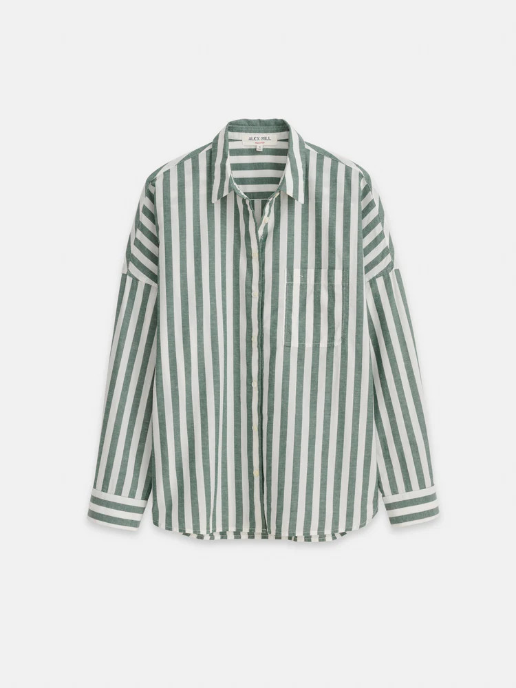 Jo Shirt in Positano Stripe | Alex Mill