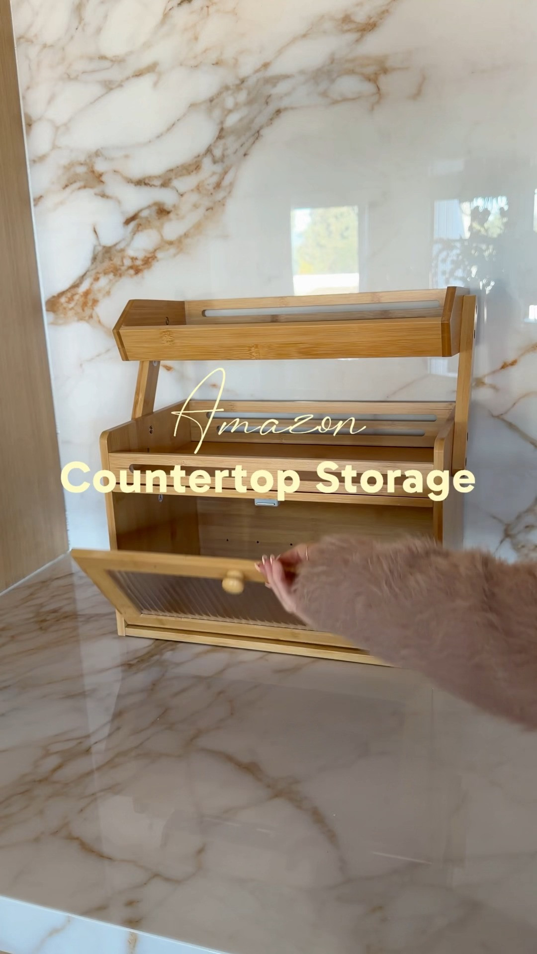 This bamboo bread box is a cute countertop upgrade that keeps bread tucked away while adding extra produce storage on top. 🍞✨ It’s a smart way to keep your kitchen organized, your counters less cluttered, and your everyday essentials within easy reach. 

 #LTKfoodie #LTKHome