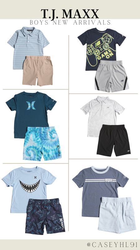 Boys new summer arrivals at T.J. Maxx! These boys shorts sets are perfect for summer play! 

#LTKStyleTip #LTKKids #LTKSeasonal