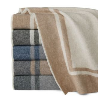 Viletta Cotton, Wool & Cashmere Blend Throw | Bloomingdale's (US)