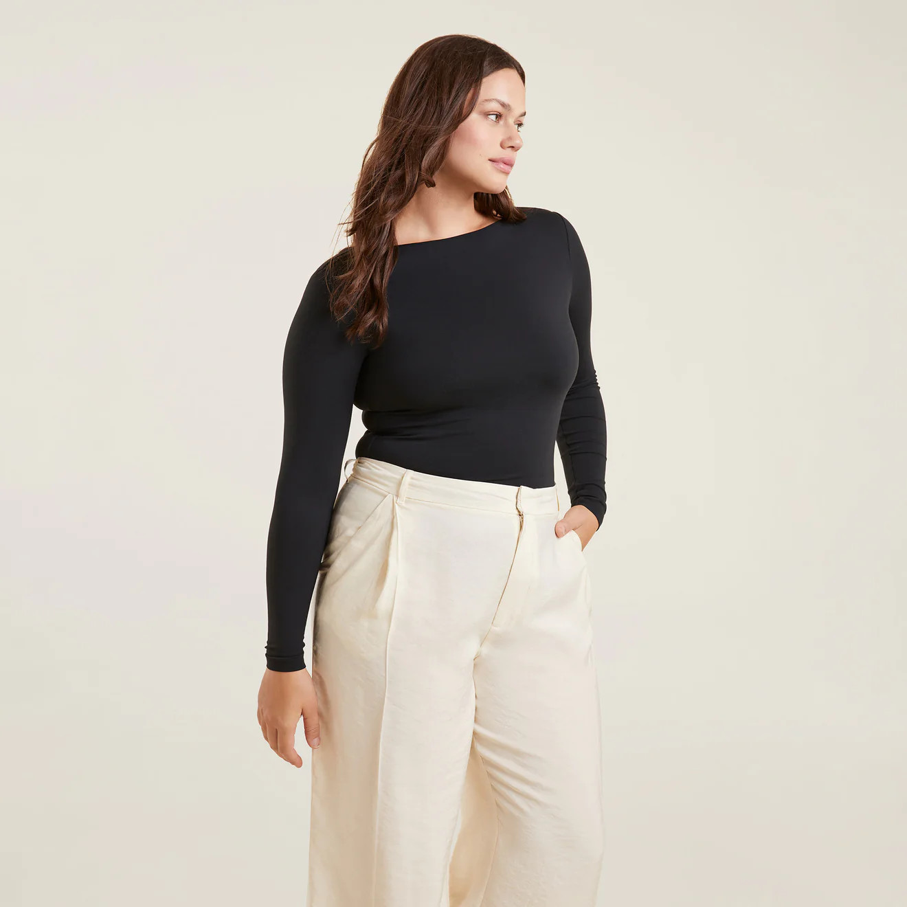 OPEN BACK BODYSUIT | nuuds