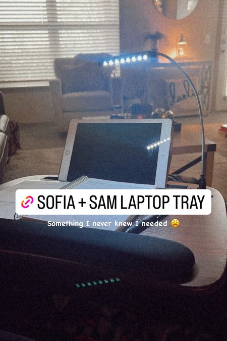 Laptop work tray 💯 

#LTKfindsunder100 #LTKhome #LTKtravel
