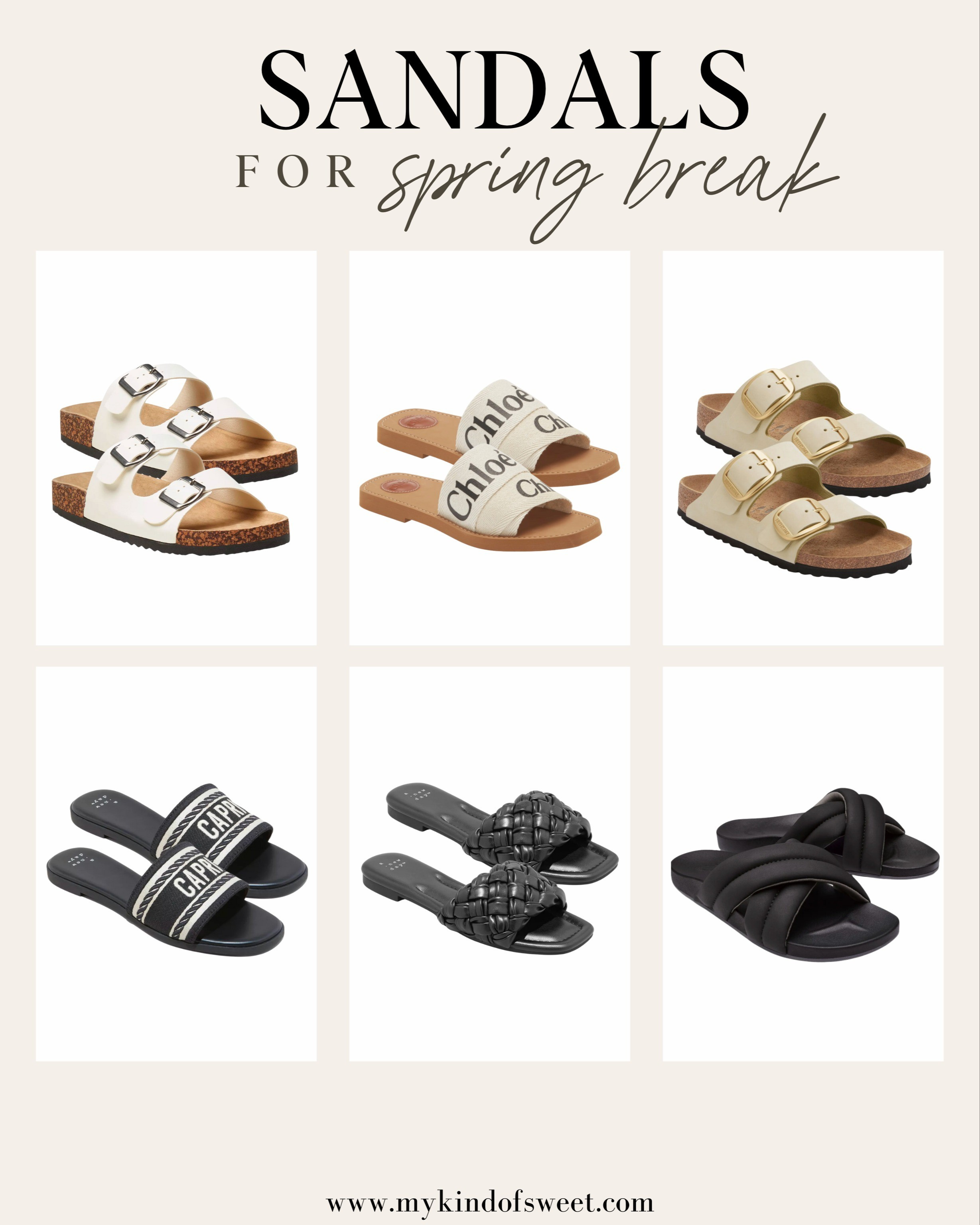 Sandals you need for spring break. I love these Birkenstocks for everyday. All linked from Target or Nordstrom.

#LTKSeasonal #LTKswim #LTKtravel