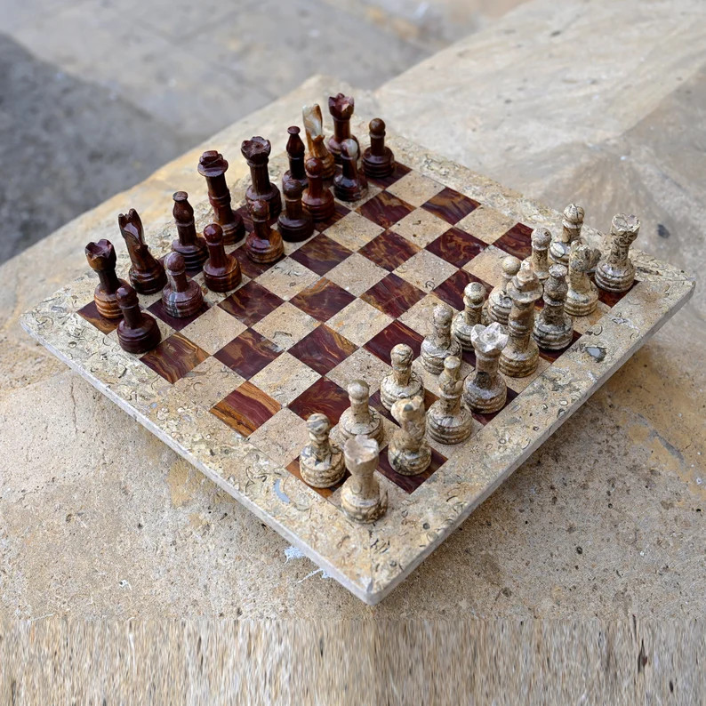 Chess set Handmade | Marble chess set | Best Selling Chess set | gifts for him, Christmas gifts, ... | Etsy (US)