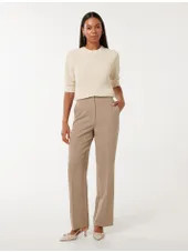 Fiora Straight-Leg Pants | Forever New (AU)