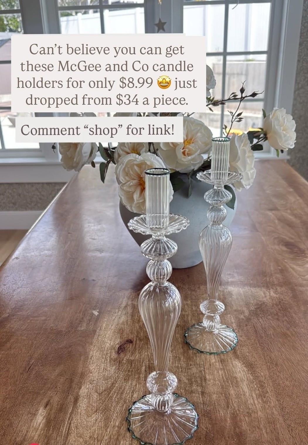 These candleholders are SO good and I seriously can't believe the price. 8.99 for something that can be used year round from holidays to hosting!! 

 #LTKdayinmylife #LTKHome