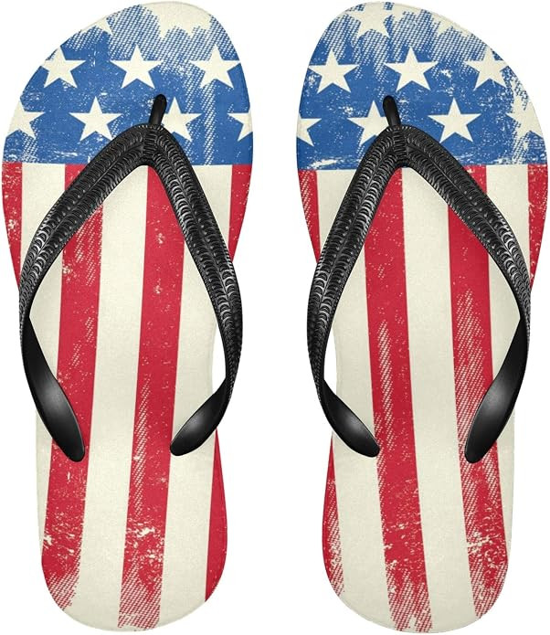 Blueangle Summer Beach Starfish and Seashell Flip Flop Sandal Men's and Women's Summer Sandal | B... | Amazon (US)