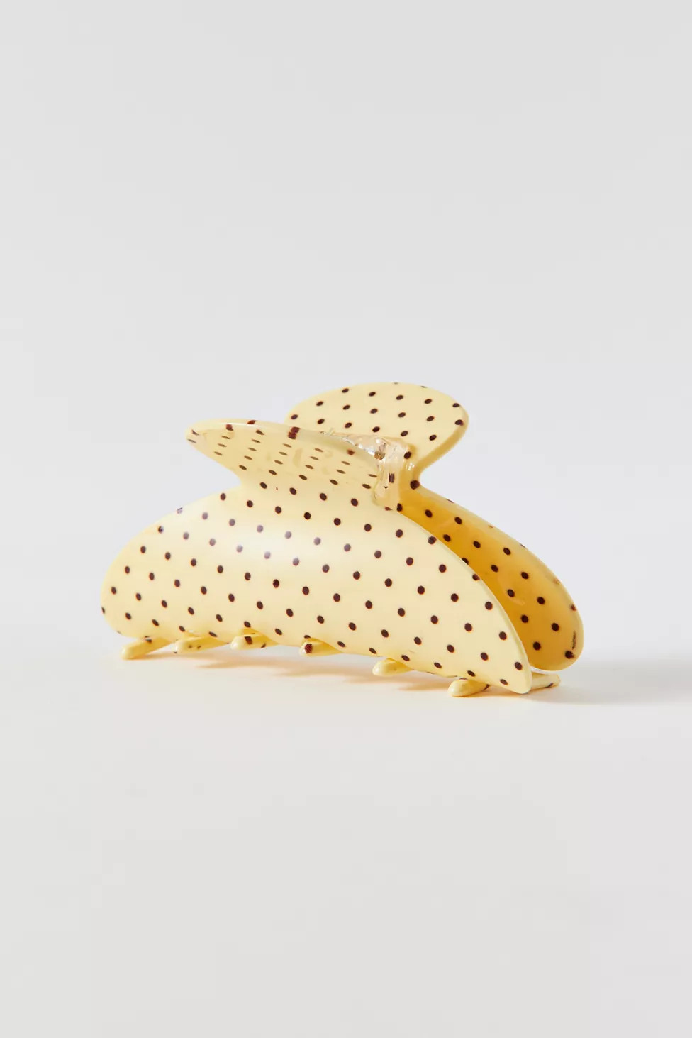Printed Polka Dot Claw Clip | Urban Outfitters (US and RoW)