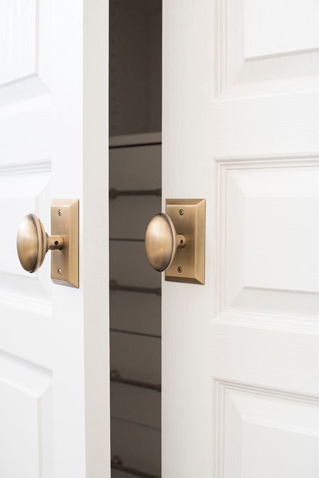 Brass door hardware and timeless doors from Amazon….

#LTKhome