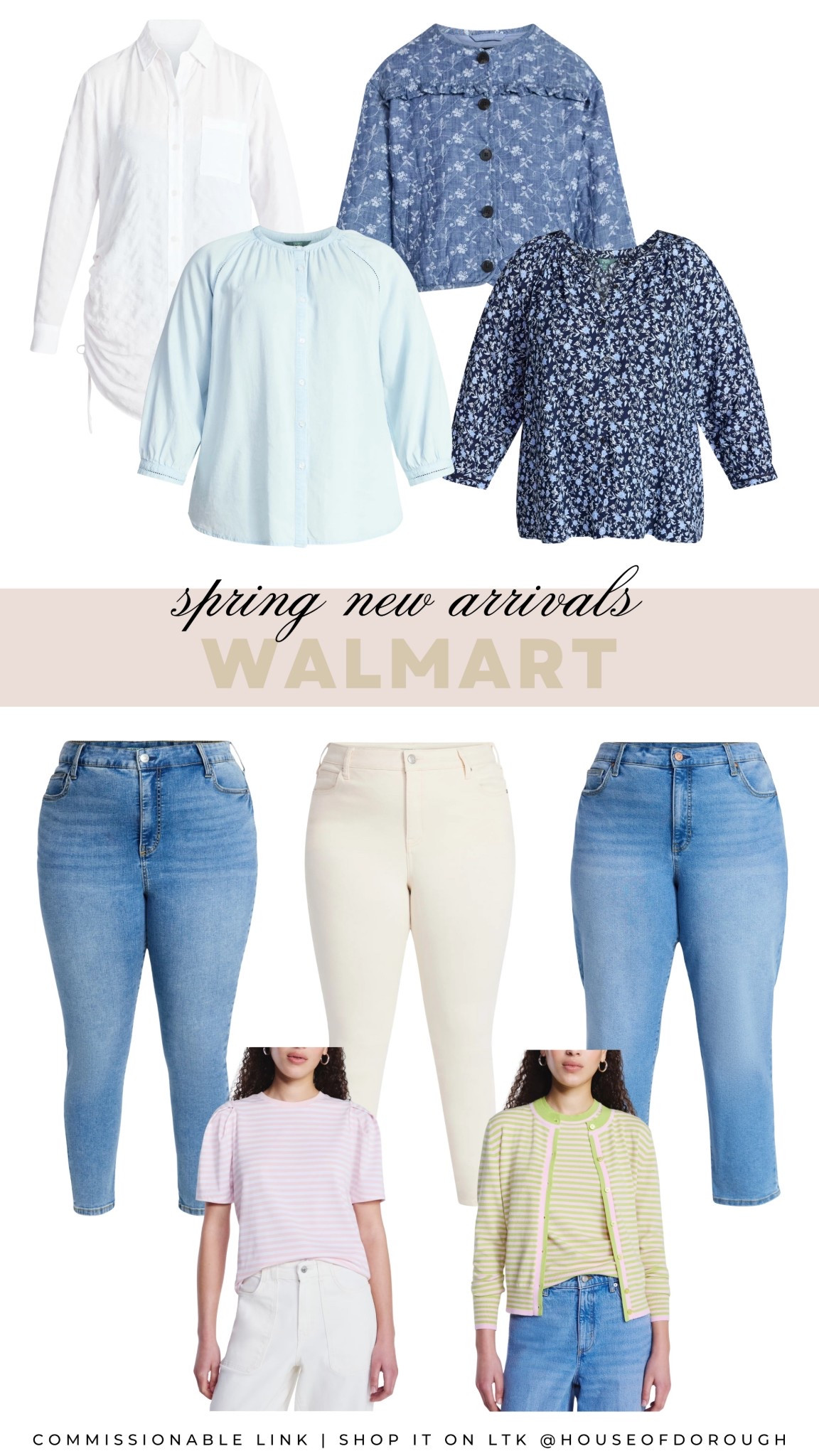 POV: You’re refreshing your closet for spring without overspending 🌷🤍
Walmart’s new arrivals are full of elevated basics, flowy silhouettes, and the sweetest seasonal colors. It’s giving effortless spring energy. @walmart
#LTKmidsize #LTKplussize

#LTKSeasonal