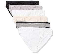 Amazon Essentials Women's Cotton High Leg Brief Underwear (Available in Plus Size), Multipacks | Amazon (US)