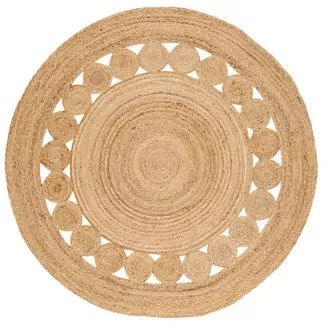 Noemi Solid Woven Round Rug - Safavieh | Target