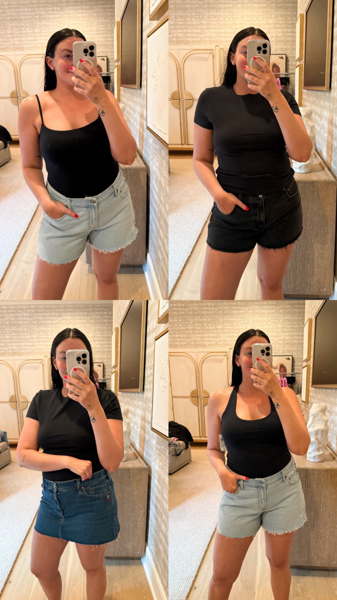 Code: AFTIA 
Great basics for Summer!!
Size 31 in shorts/skirt
Medium in tops 

#LTKFindsUnder50 #LTKSaleAlert #LTKStyleTip