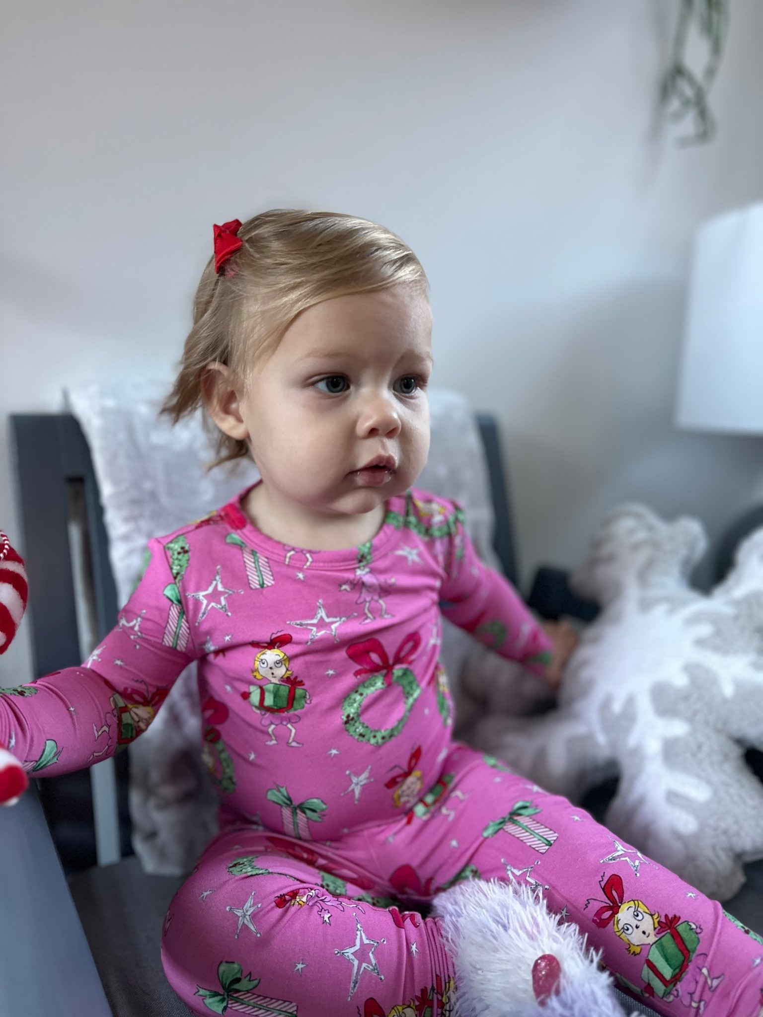 Grinch pajamas, baby Christmas pajamas, Cindy Lou Who pajamas, 

#LTKSeasonal #LTKHoliday #LTKKids