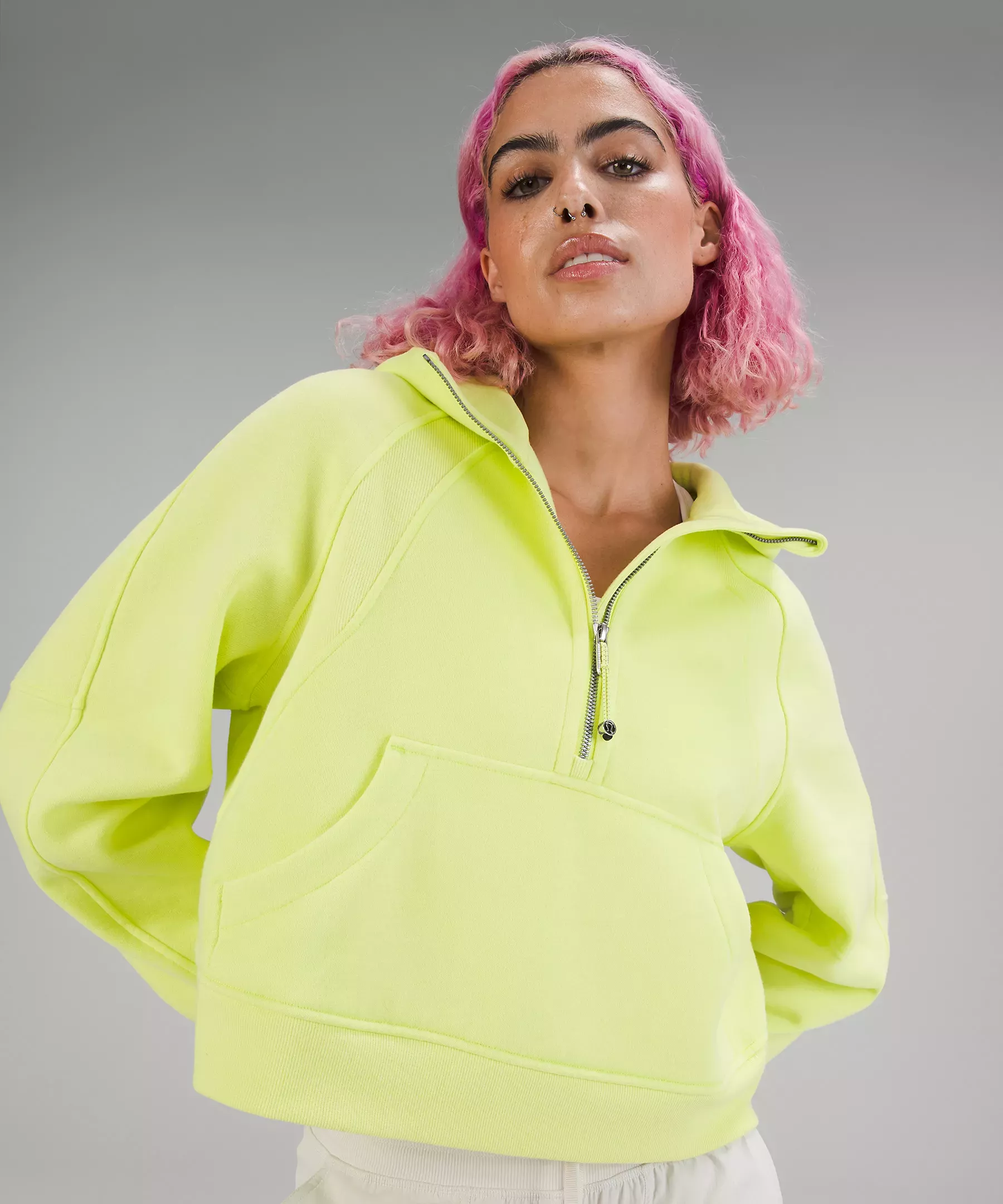 Lululemon yellow online hoodie