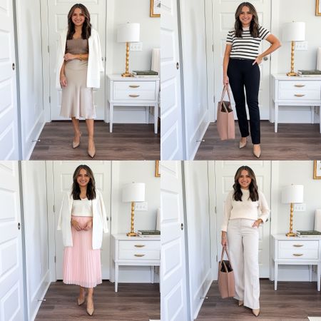 Use code INFP-RACHELM10 for 10% off!

Use code INFP-RACHELM10 for 10% off!
White blazer size XS TTS 
Taupe knit sweater tank size XS TTS
Champagne skirt size XS - wish I had gotten size small, size up a size  
Nude heels size 5 TTS 

Black stripe cashmere tee size XS TTS
Black straight leg pants size 26” inseam XS TTS 
Nude heels size 5 TTS 

White blazer size XS TTS 
Ivory v-neck cami size XS TTS
Pink midi skirt size XS - runs a little big in the waist 
Nude heels size 5 TTS 

Ivory crewneck sweater size XS TTS 
Beige trouser pants size 2 TTS 
Nude heels size 5 TTS 

Spring Outfits 
Dress 
Travel Outfit 
European Outfit 
Summer Dress 
Summer Outfit 
petite workwear
petite
Capsule wardrobe
spring workwear
Work outfits
office style
Summer workwear
office pants
Blazers

Honey Sweet Petite 
Honeysweetpetite

Follow my shop @honeysweetpetite on the @shop.LTK app to shop this post and get my exclusive app-only content!


Spring Outfits 
Dress 
Travel Outfit 
European Outfit 
Summer Dress 
Summer Outfit 

Honey Sweet Petite 
Honeysweetpetite

#LTKfindsunder100 #LTKstyletip #LTKworkwear