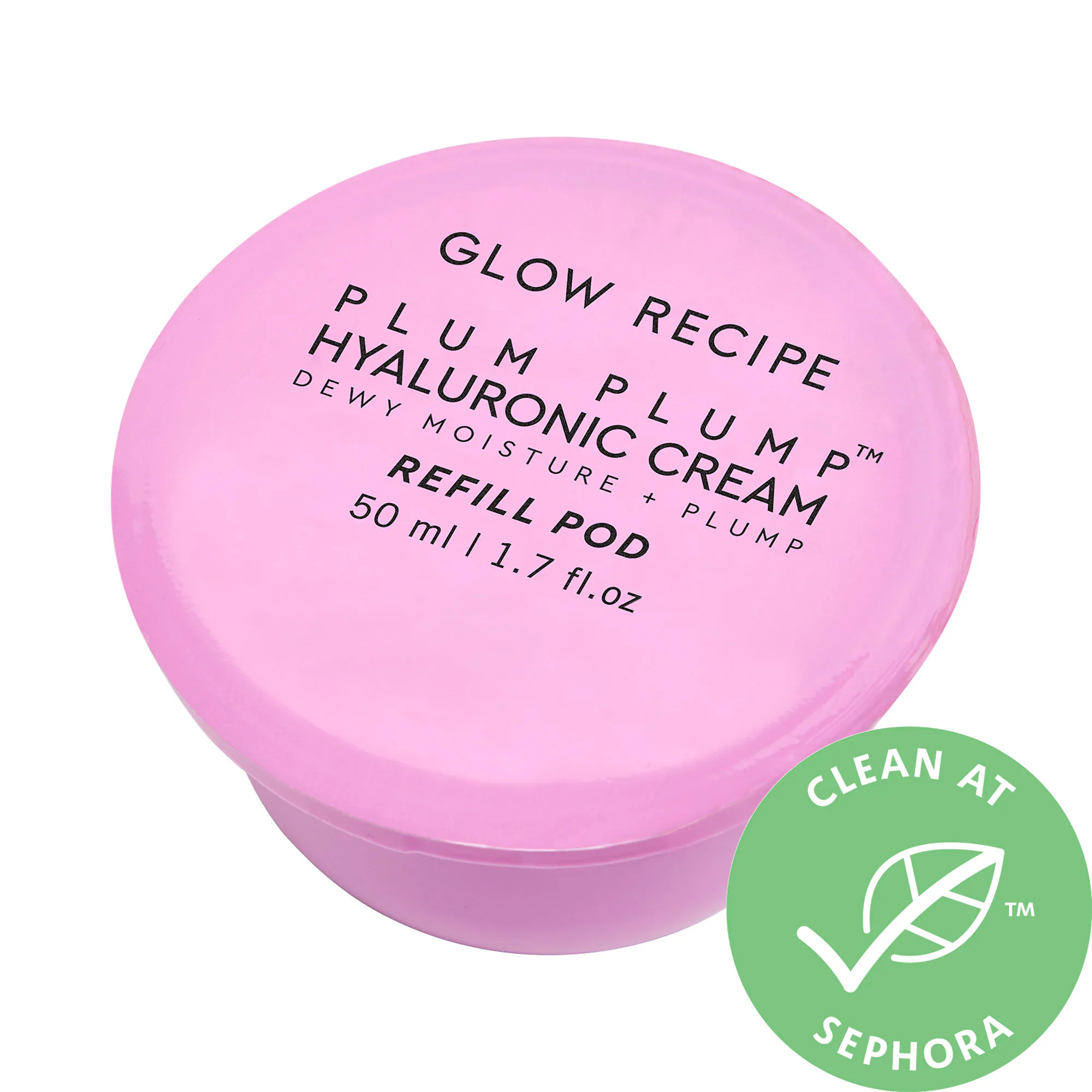Glow Recipe Plum Plump Hyaluronic Acid Moisturizer 1.7 oz/ 50 mL Refill | Sephora (US)
