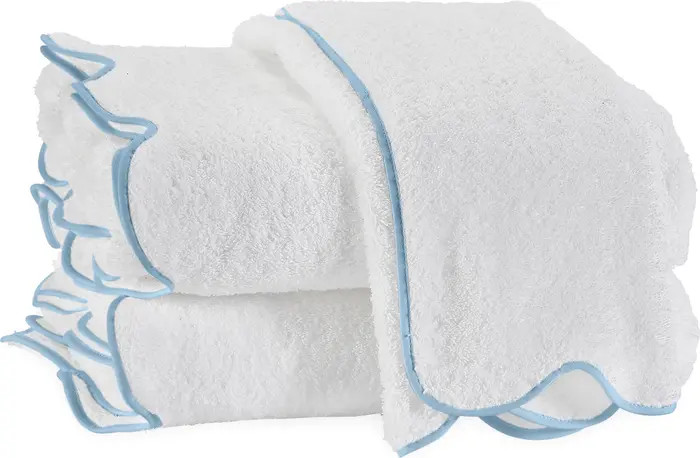 Cairo Scalloped Edge Cotton Bath Towel | Nordstrom